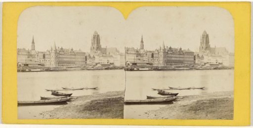 Frankfurt am Main seen from Sachsenhausen