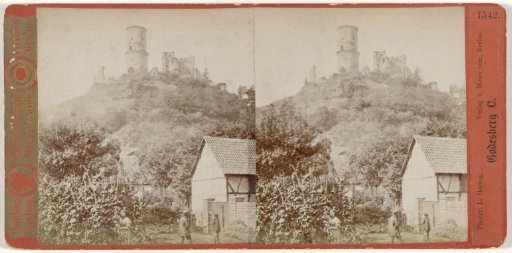 View of the Godesburg in Bad Godesberg, Germany