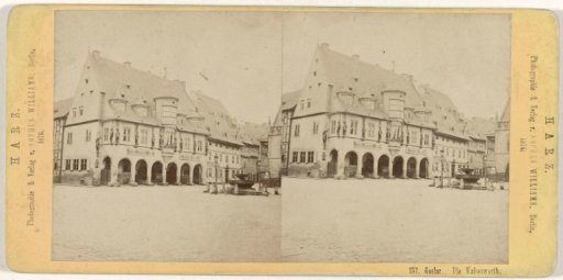 Guild House Kaiserworth in Goslar, Germany