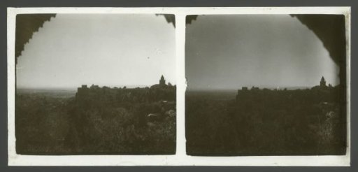 Landscape with fortress