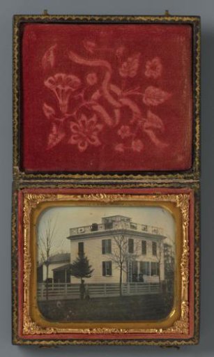 House with unknown people