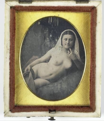 Portrait of an unknown nude woman