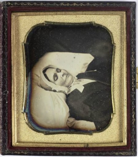 Post-mortem portrait of an unknown woman