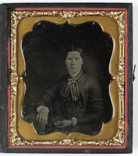 Portrait of an unknown young woman