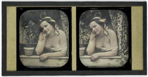 Portrait of an Unknown Woman, Half-Nude