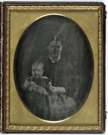 Portrait of an Unknown Mother and Child