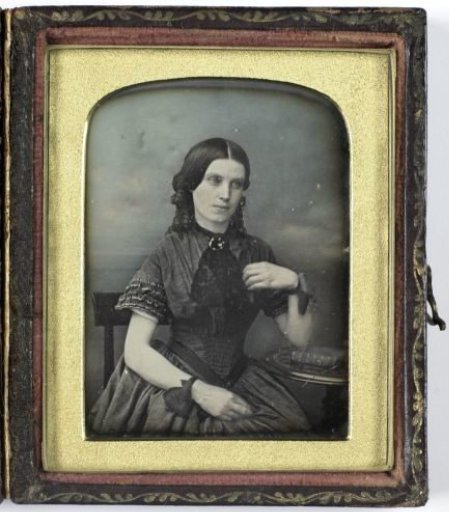 Portrait of an Unknown Young Woman