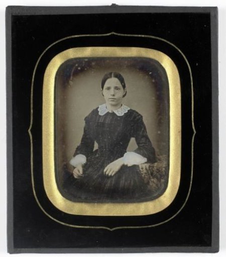 Portrait of an unknown young woman