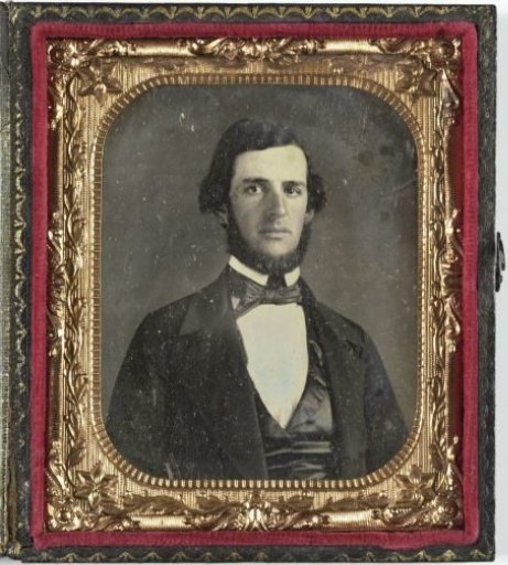 Portrait of an unknown man with beard