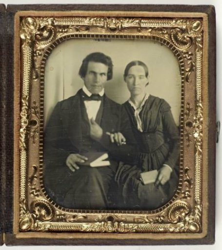 Portrait of an Unknown Young Man and Woman
