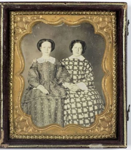 Portrait of Two Unknown Young Women