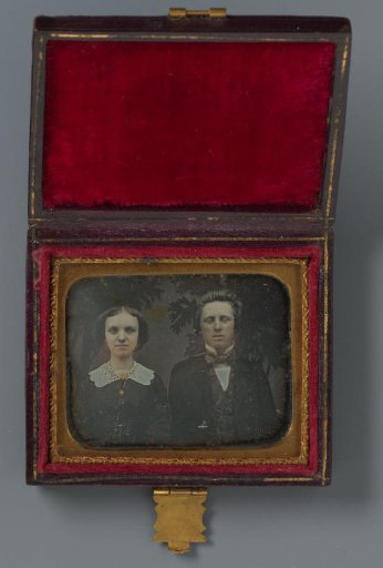 Portrait of an Unknown Young Man and Woman