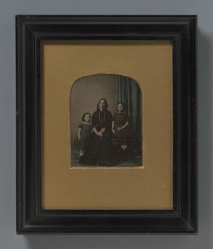Portrait of an Unknown Woman and Two Children