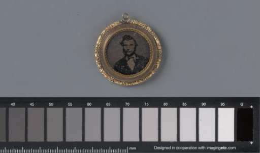 Portrait of an unknown man with a beard