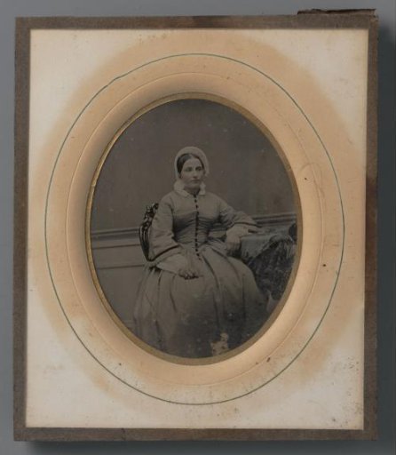 Portrait of an unknown young woman