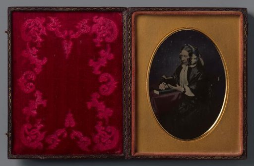Portrait of an unknown woman reading