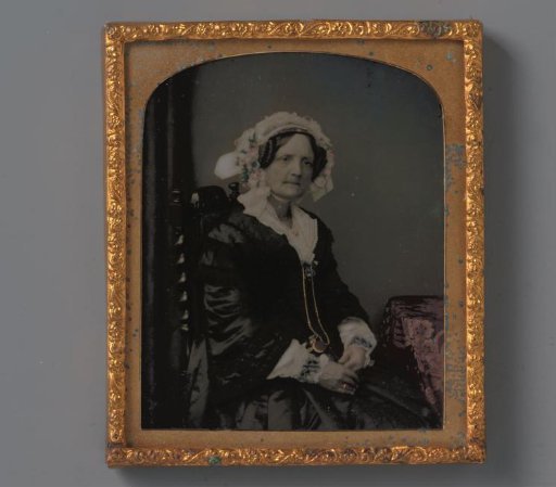 Portrait of an unknown woman with a cap