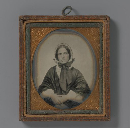 Portrait of an unknown woman with a cap