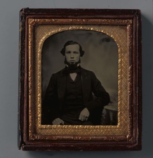 Portrait of an unknown seated man