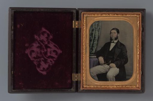 Portrait of an unknown seated man