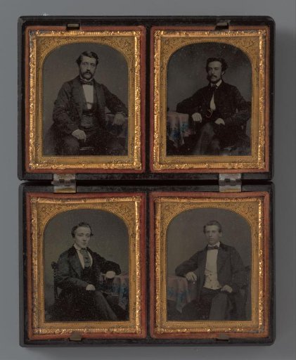 Portrait of an unknown seated young man
