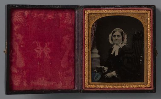 Portrait of an unknown woman with a cap