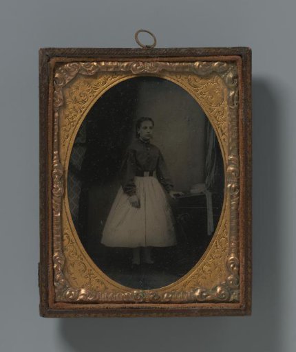 Portrait of an unknown young woman