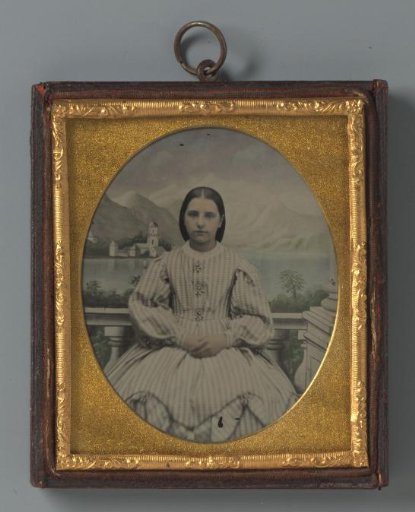 Portrait of an unknown young woman