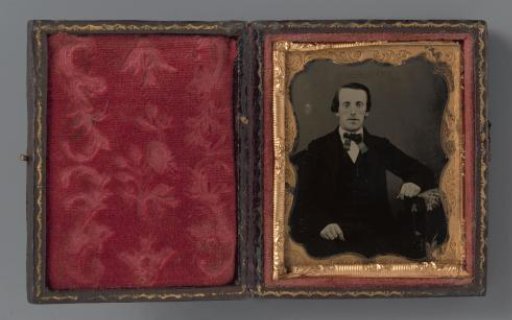 Portrait of an unknown seated man