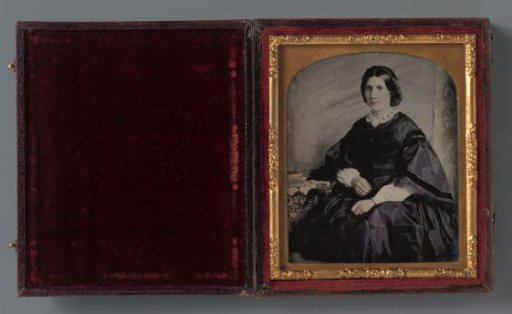 Portrait of an unknown seated woman