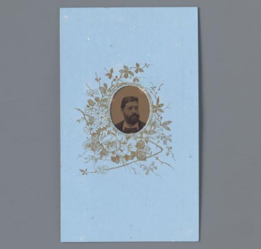 Portrait of an unknown man with beard