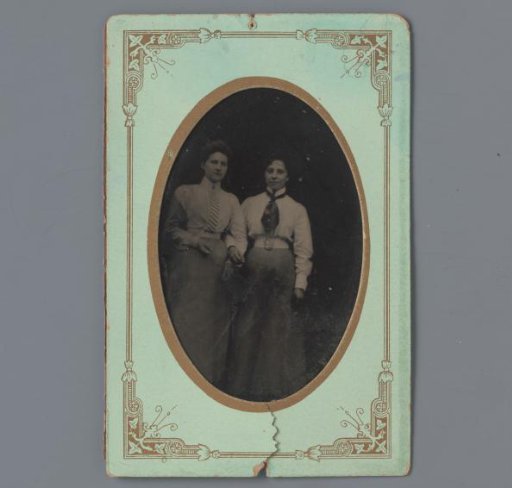 Portrait of two unknown women