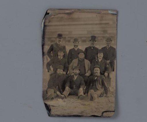 Group portrait of ten unknown men