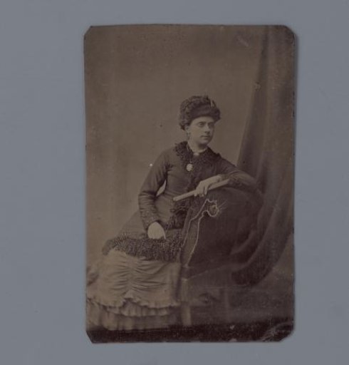 Portrait of an unknown woman with a cap