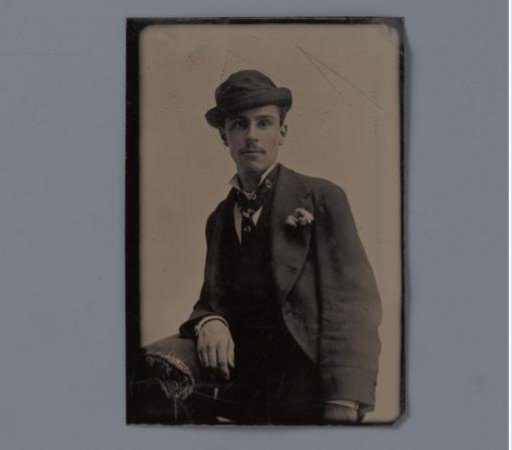 Portrait of an unknown young man