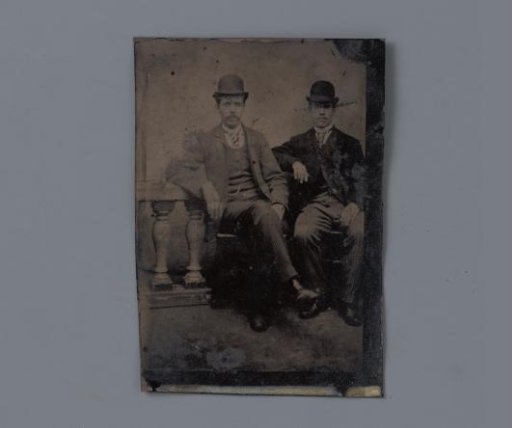 Portrait of two unknown men