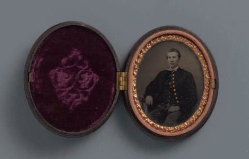 Portrait of an unknown man, possibly a soldier