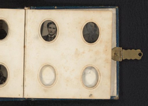 Two portraits of two young women