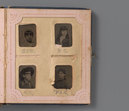 Portraits of Young Women and a Young Man