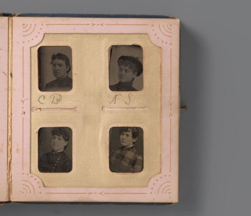 Four portraits of young women