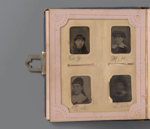 Four portraits of young women