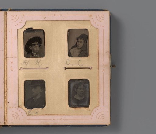 Four Portraits of Young Women and a Young Man