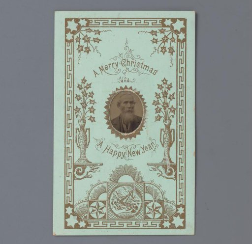 Portrait of an unknown elderly man with a beard