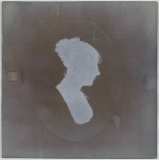 Portrait of a woman in silhouette form