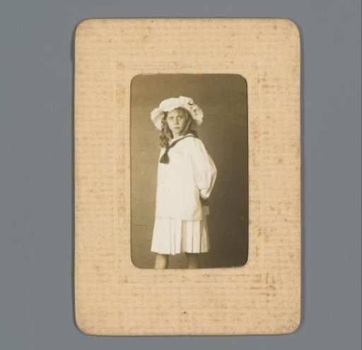 Portrait of an unknown girl