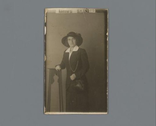Portrait of an unknown woman