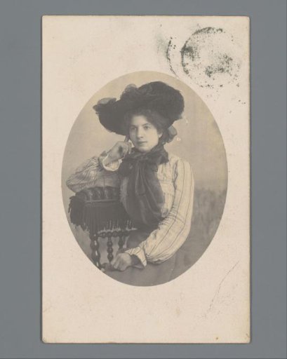 Portrait of an unknown young woman