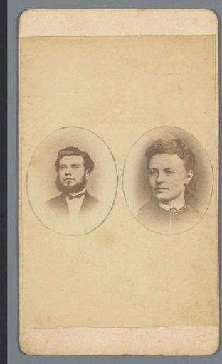 Two Miniature Portraits of an Unknown Man and an Unknown Woman
