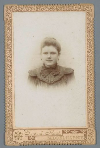 Portrait of an Unknown Woman, Inscribed as Dimmetje Boslang, Last Servant of Dr. C.W. Rossing