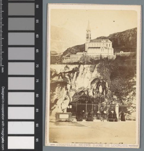 View of the Sanctuary of Our Lady of Lourdes, France